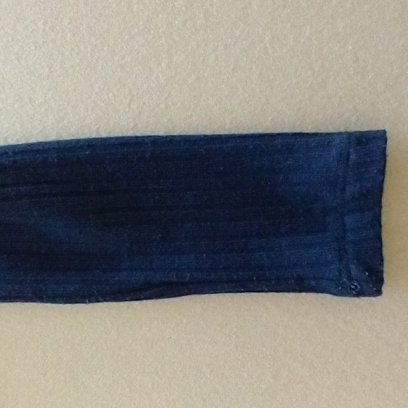 Women's size XS MNG Casual long-sleeve top with striped / block color pattern - Picture 9 of 9